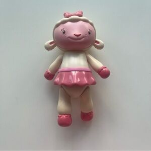 Disney Junior Doc McStuffins Lambie the lamb 5” plastic posable toy figurine